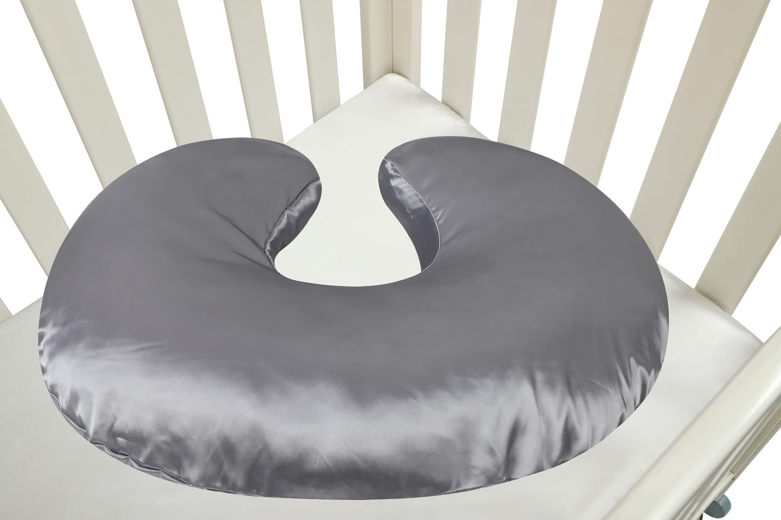 Tcmyyund satin nursing cover packaged set, two-cover presentation for convenient swaps.