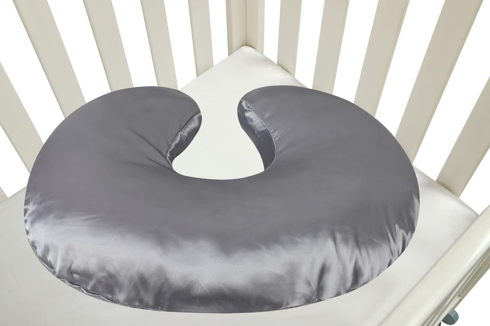 Tcmyyund satin nursing cover packaged set, two-cover presentation for convenient swaps.