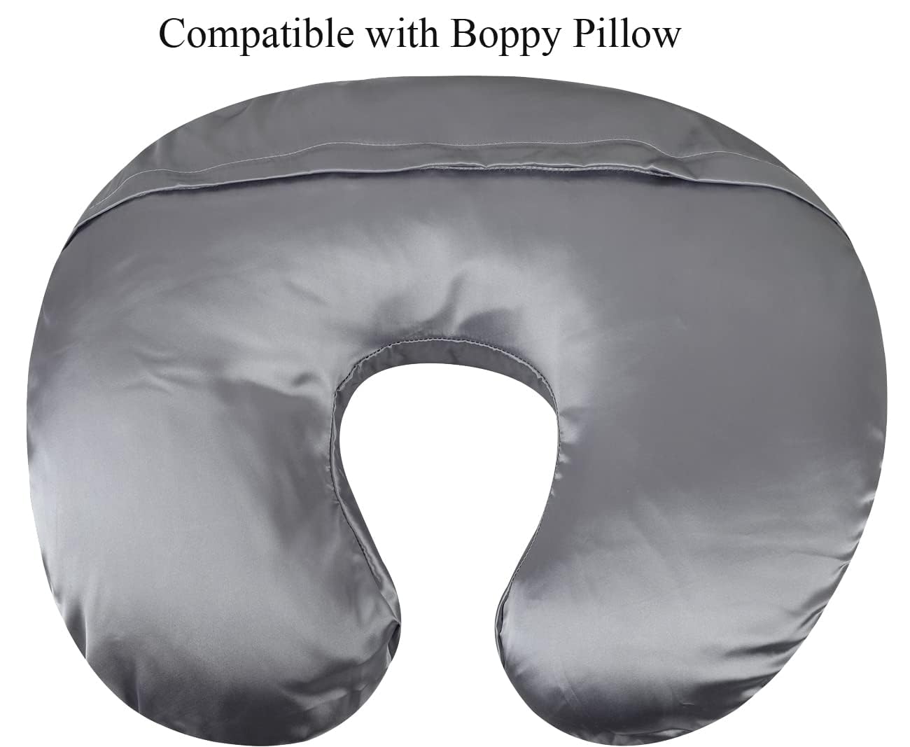 Tcmyyund satin nursing pillow cover stretch-fit design ensures snug pillow coverage.