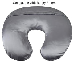 Tcmyyund satin nursing pillow cover stretch-fit design ensures snug pillow coverage.