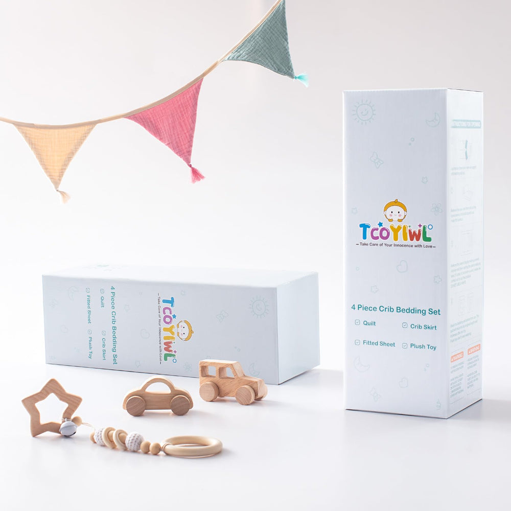 TCOYIWL baby sleep environment cozy shows easy-care setup for daily use