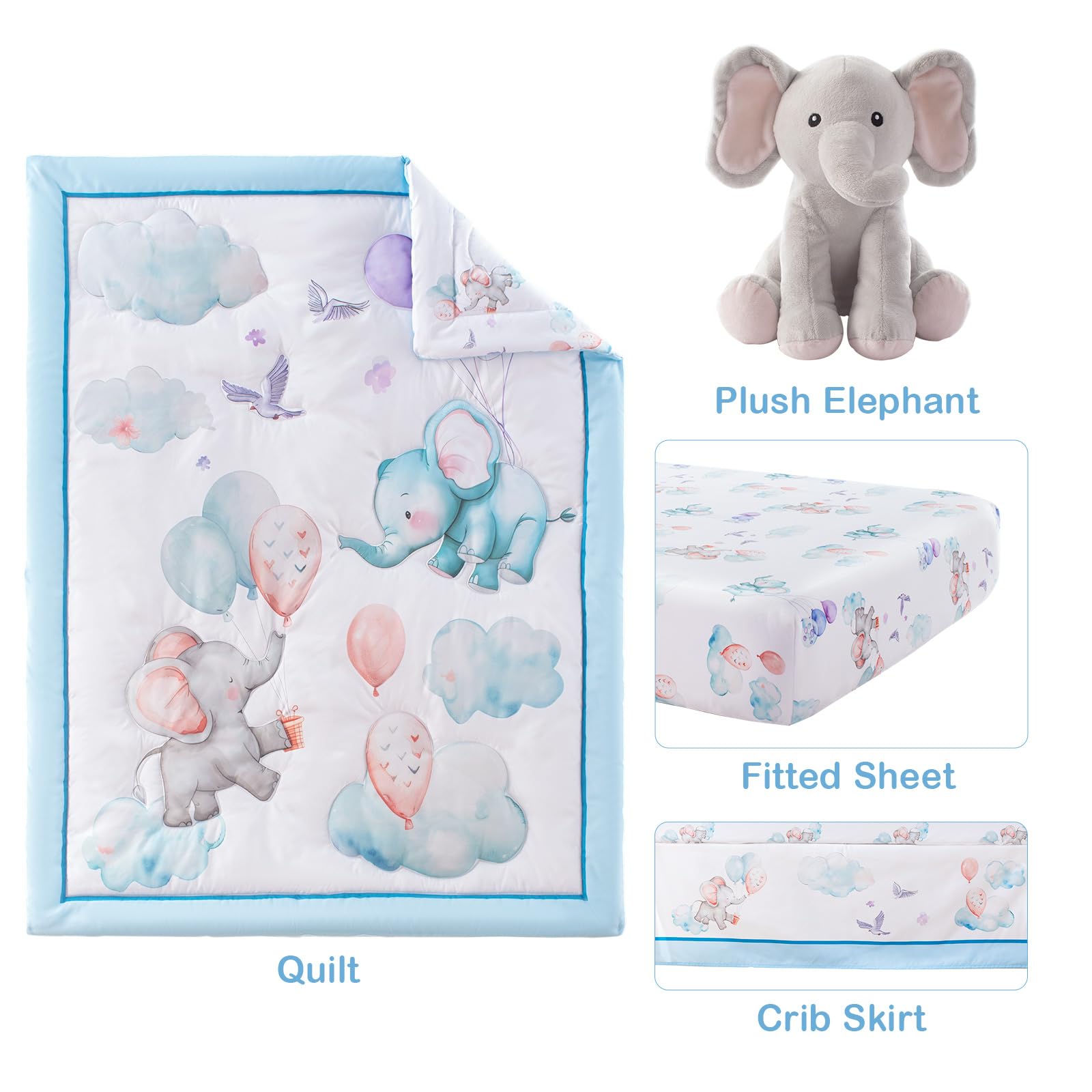 TCOYIWL cartoon crib sheet fitted demonstrates snug fit for standard crib mattress