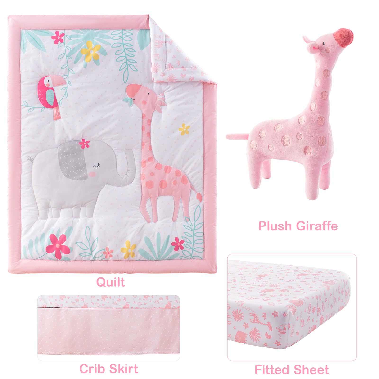 TCOYIWL cartoon quilt back pattern offers a reversible design for variety.