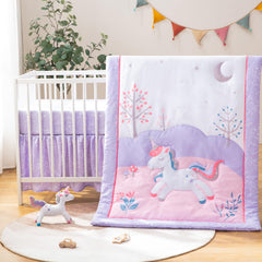 TCOYIWL cartoon quilt front and back design creates a cozy nursery vibe.