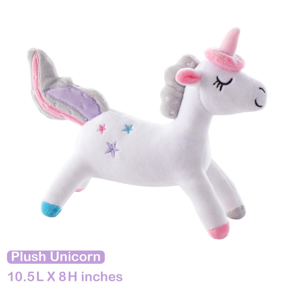 TCOYIWL plush unicorn toy offers a soft, comforting decor accent.