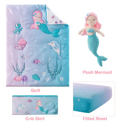 TCOYIWL crib sheet 28x52 with elastic edge keeps the sheet in place during sleep.