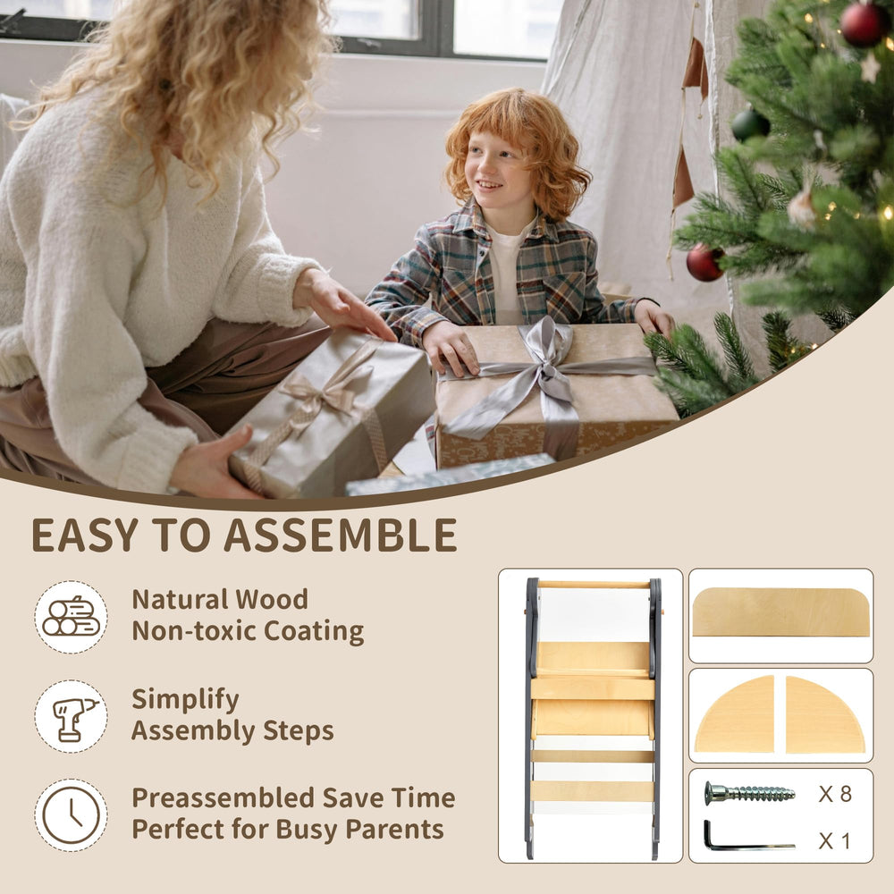 TDKDHoming in-use kitchen setup showing child helping with prep