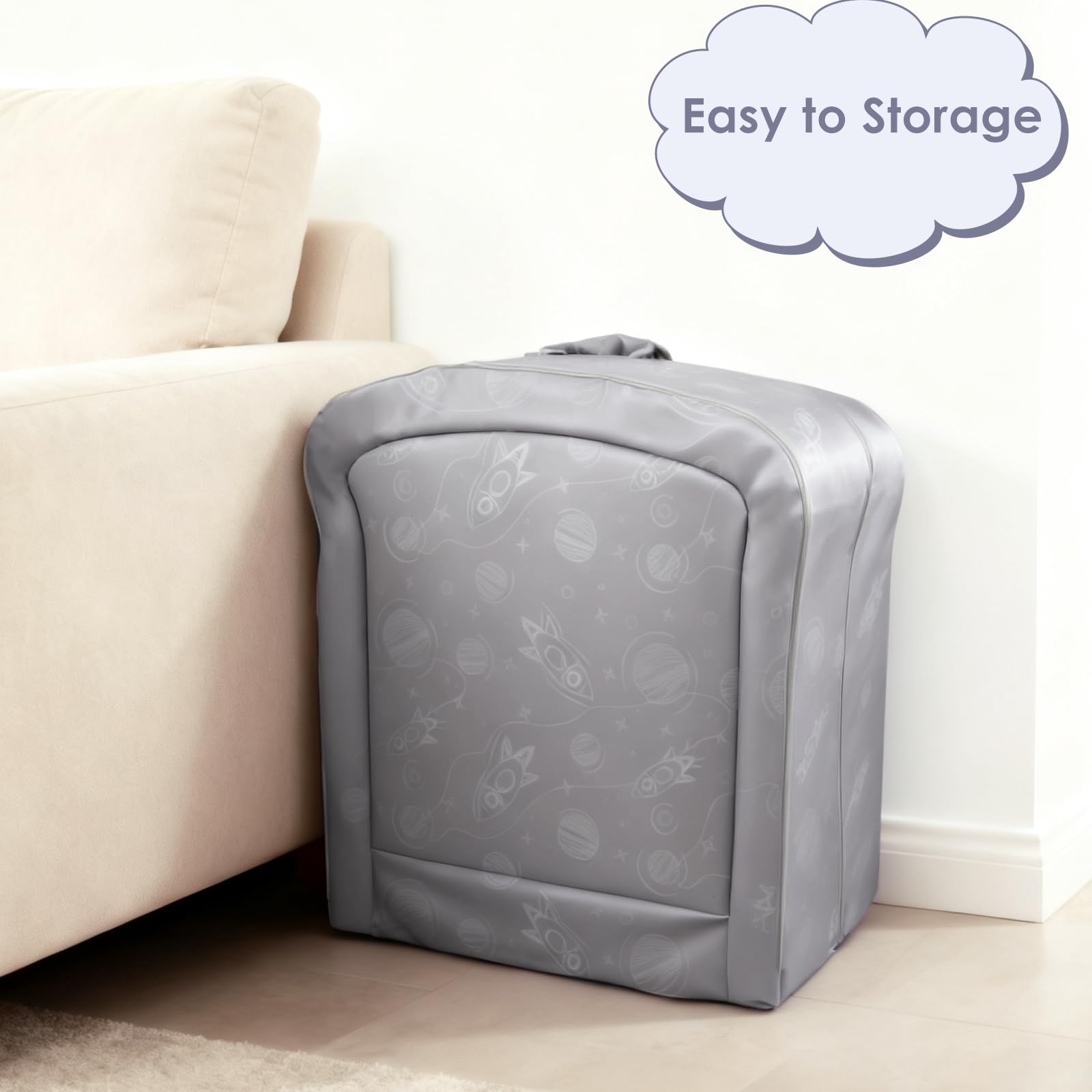 TDKDHoming travel bed dimensions 50x19x7 offer roomy sleeping area
