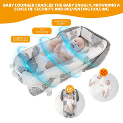 tdtok baby lounger nest in nursery supports rest near you.