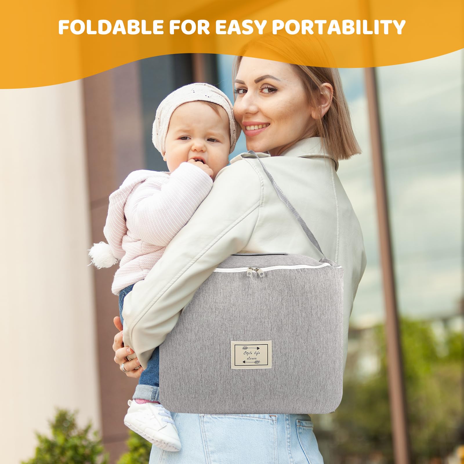tdtok baby lounger removable cover for easy machine washing.