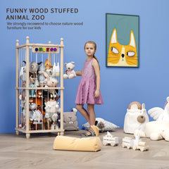 Tdymzdw storage with elastic rope design enables quick plushie access