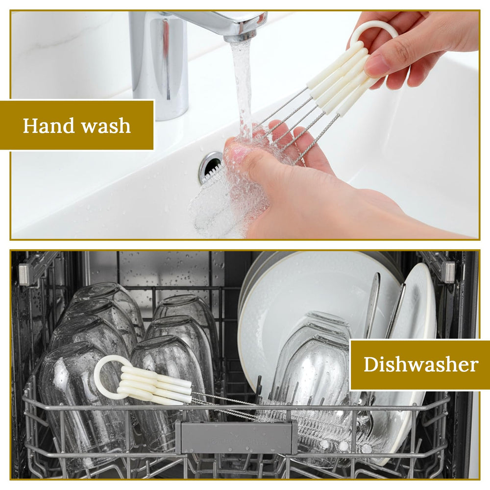 Teaaha ergonomic handles provide comfortable grip during quick, thorough cleaning.