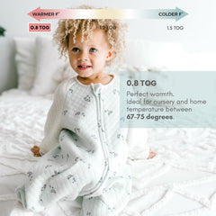 Tealbee Dreamsie size 2T-3T label close-up for growing toddlers.
