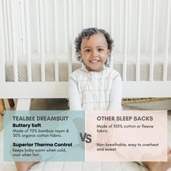 Tealbee Dreamsuit 1.2 TOG all season warmth for nurseries
