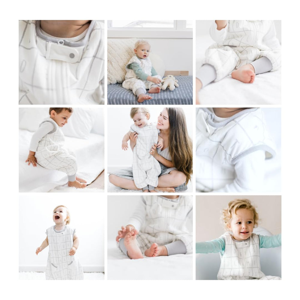 Tealbee Dreamsuit 2-way zipper close-up for easy changes
