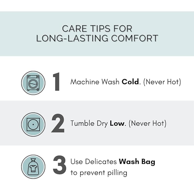 Tealbee Dreamsuit machine-washable care keeps laundry simple.