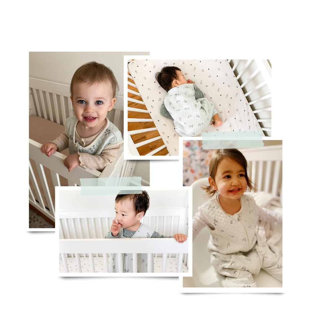 Tealbee Dreamsuit machine washable care illustration conveys easy cleaning.