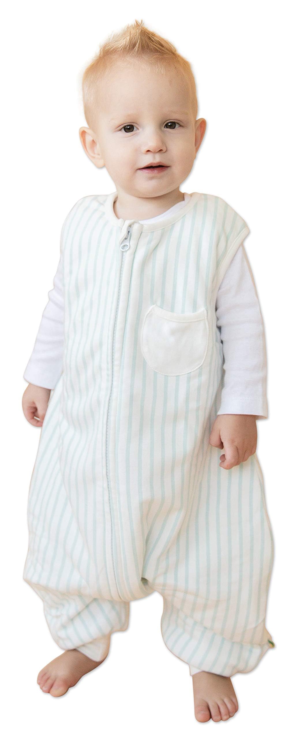 Tealbee Dreamsuit care label graphic emphasizes easy machine washing