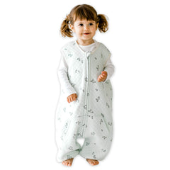 Tealbee Dreamsuit front view shows breathable bamboo blend for comfort.