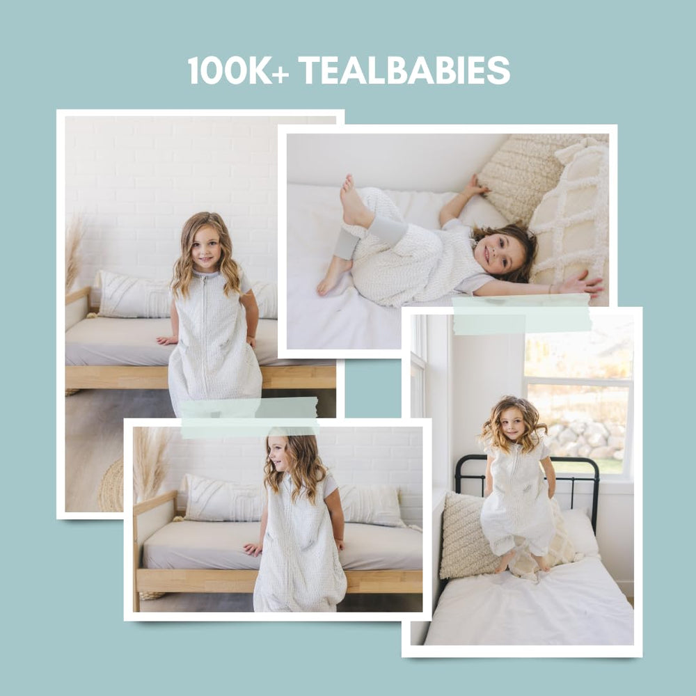 Tealbee Dreamsuit care with mesh bag for gentle machine washing.