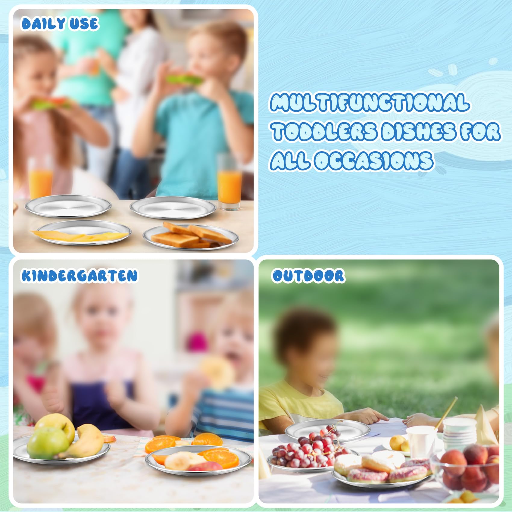 TeamFar brushed stainless surface is easy to wipe clean.