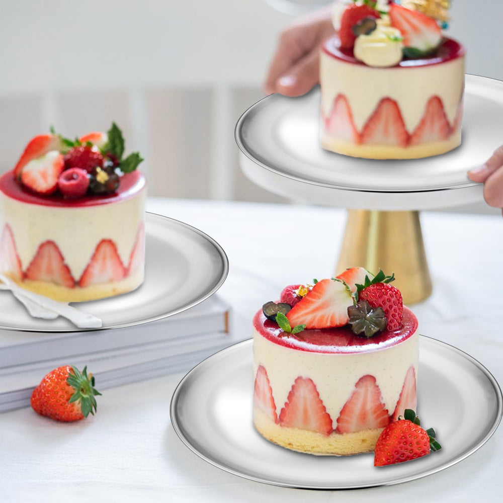 TeamFar kids dinner plates ideal for multi-use family meals.