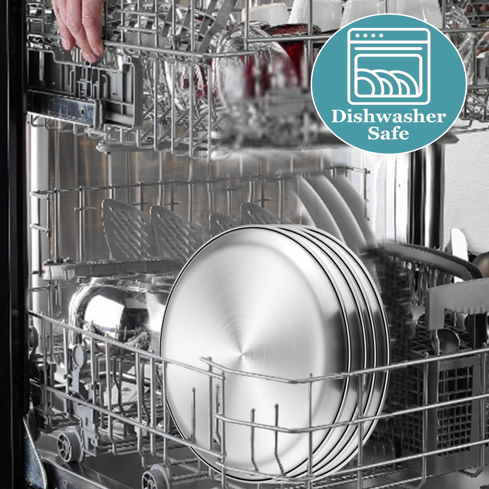 TeamFar toddler plates provide safe, practical dining for kids.