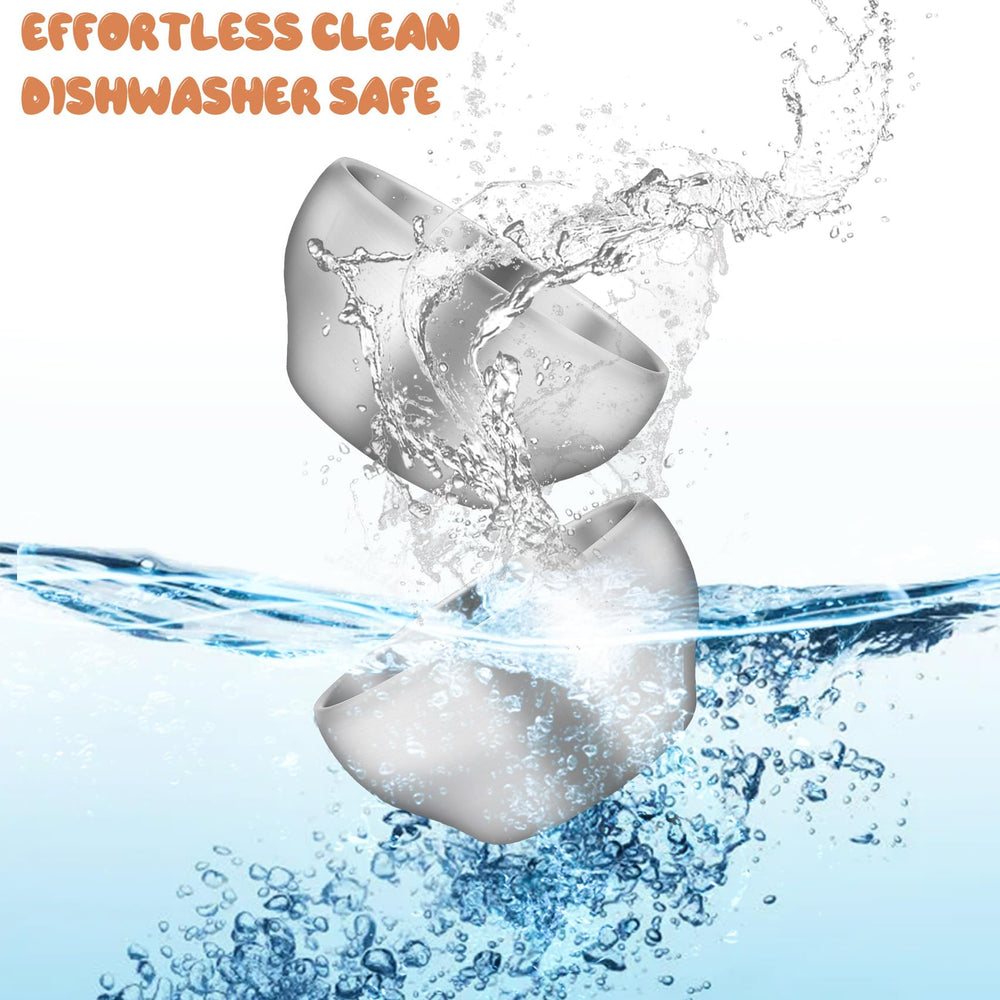 TeamFar rust-resistant stainless steel bowls for longevity