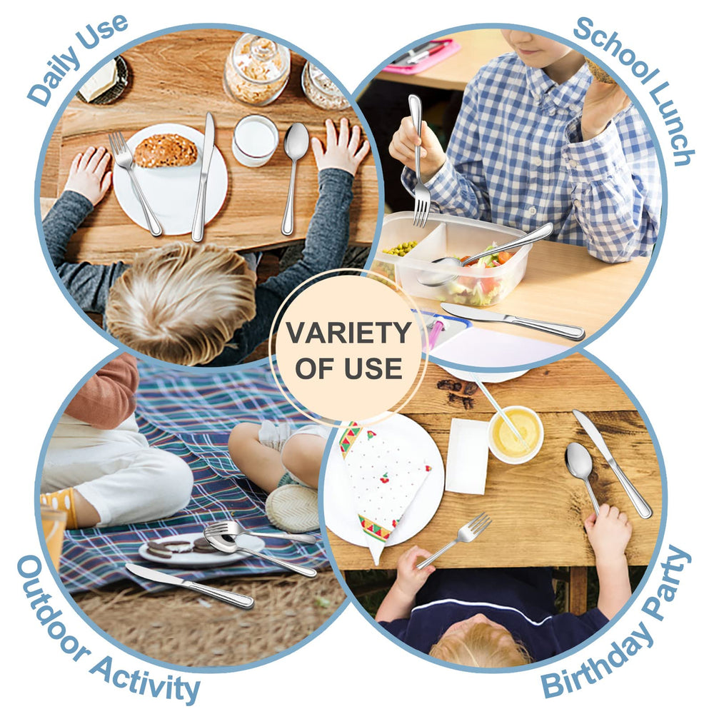 TeamFar toddler-utensils lunchbox-ready set travels well