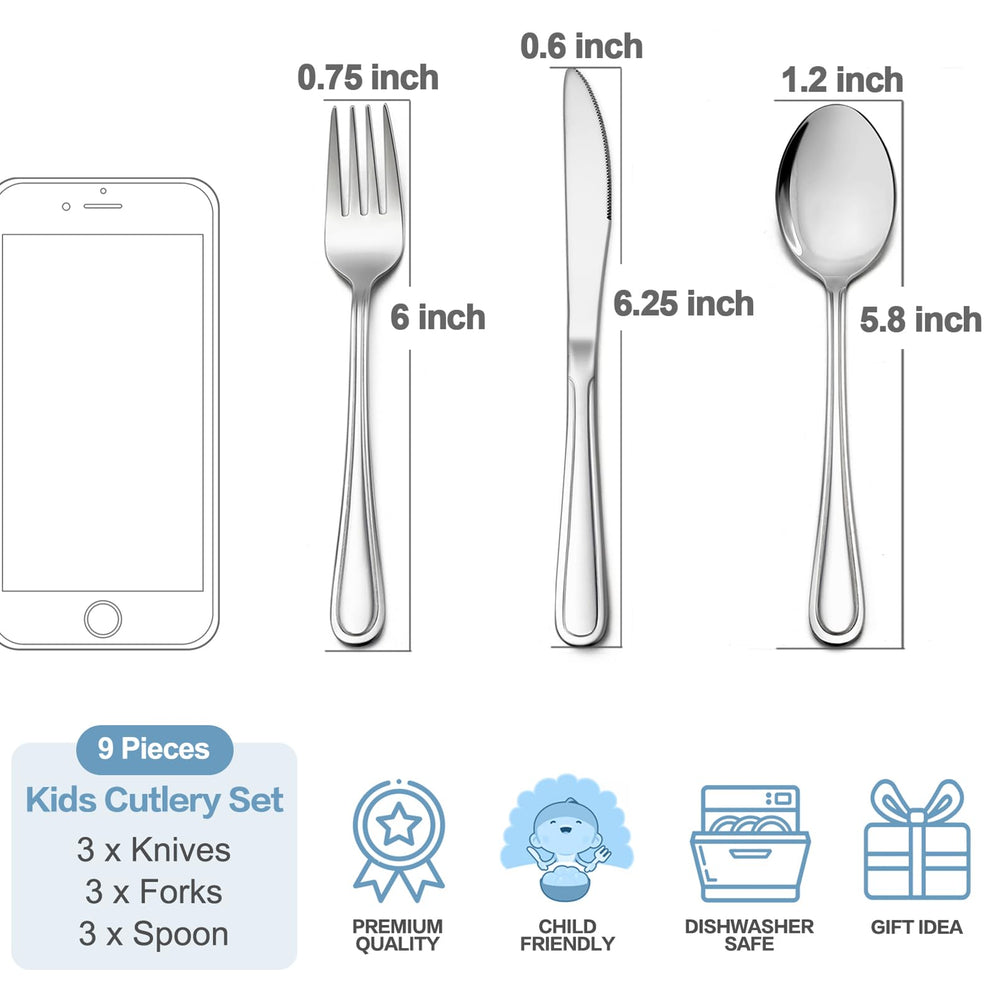TeamFar toddler-utensils spoon ergonomic-handle supports comfortable self-feeding