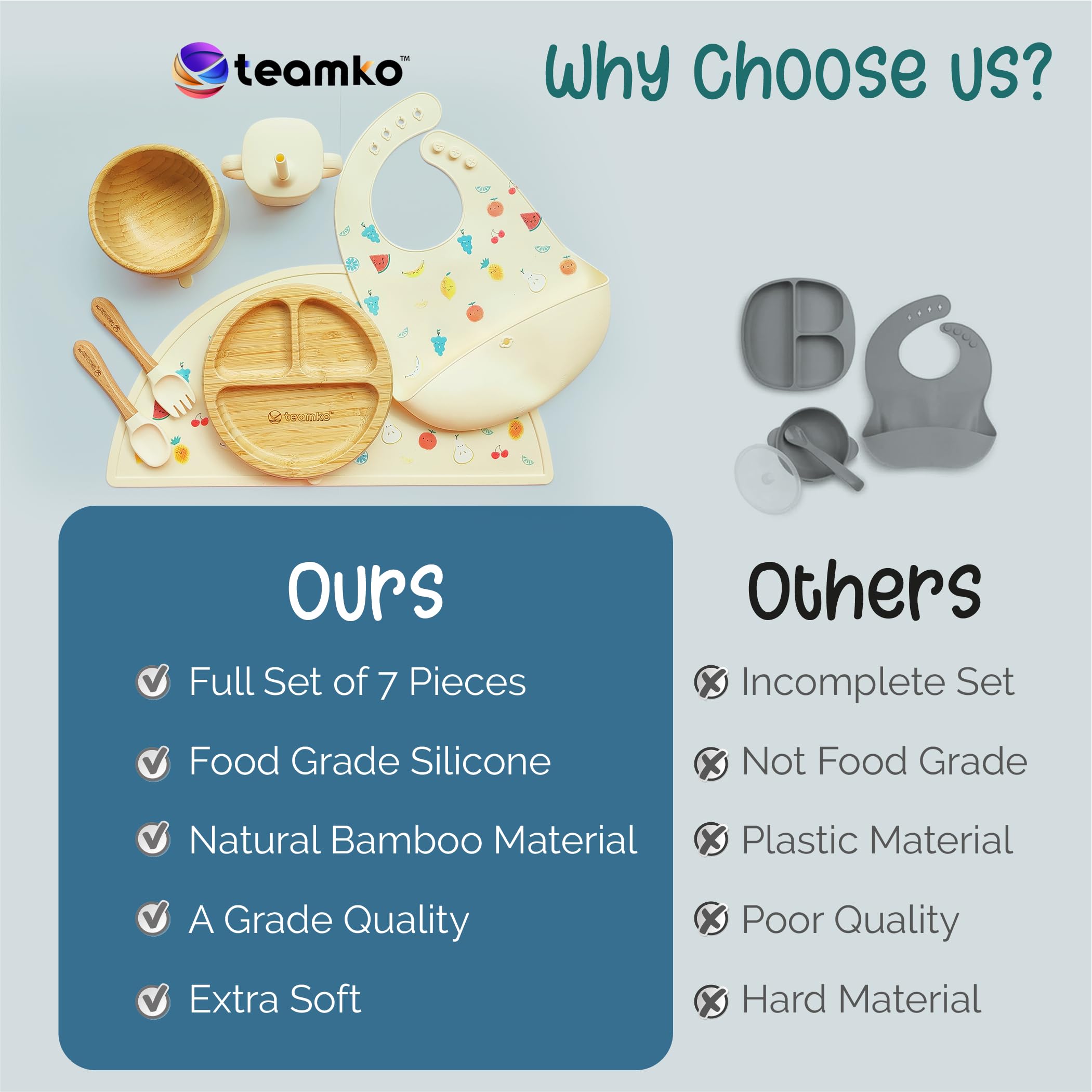 Teamko-all-in-one-mealtime-set shows a complete feeding kit for busy parents.