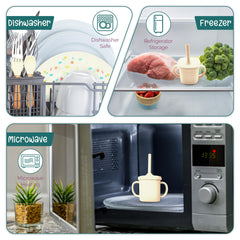 Teamko placemat keeps mealtime tidy and surfaces protected.