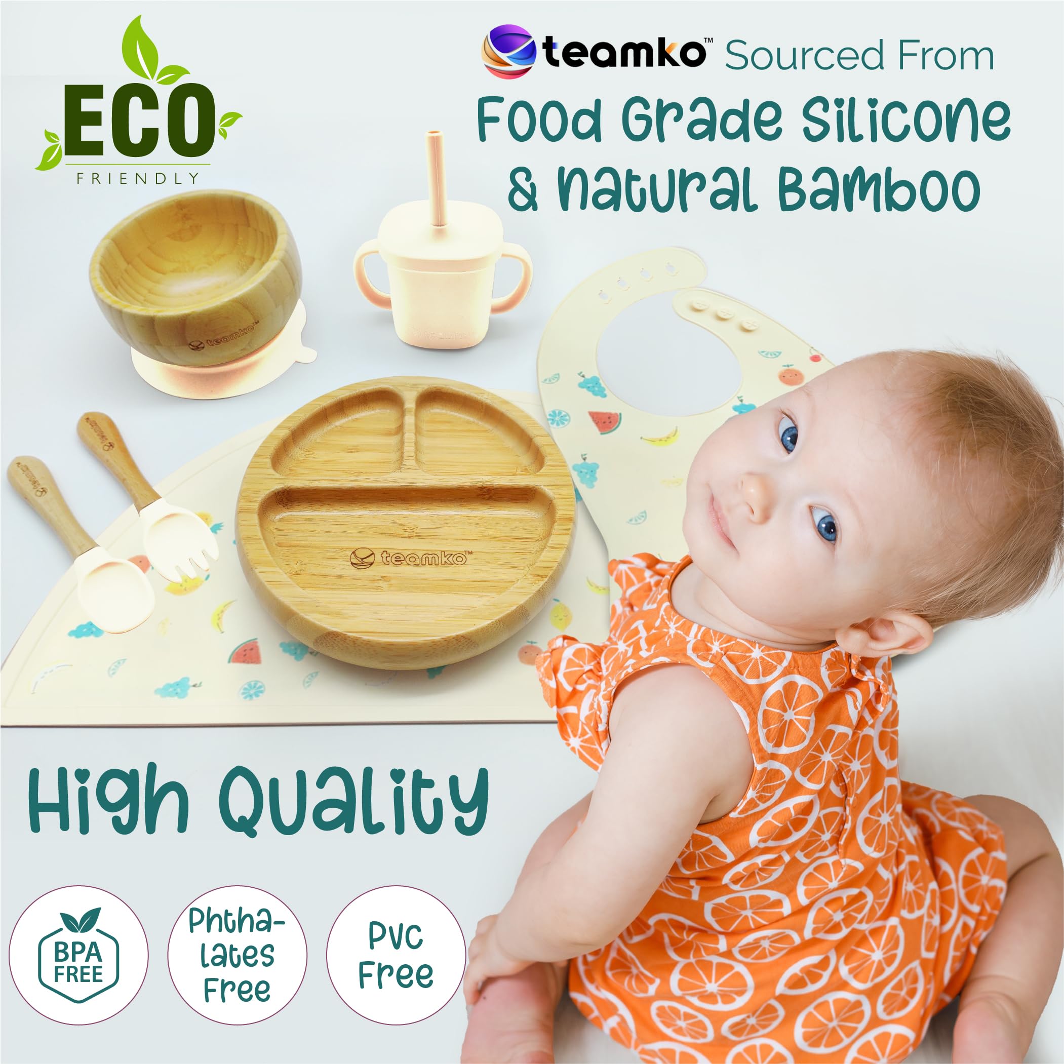 Teamko silicone-cup is unbreakable and kid-friendly for beverages.