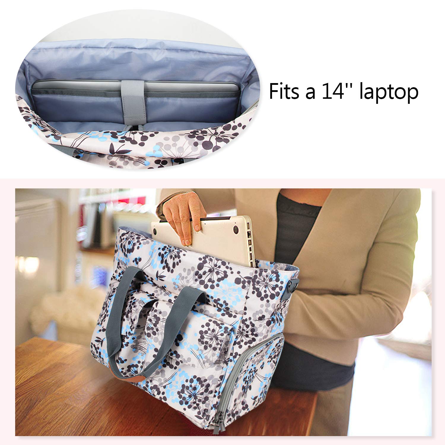 Teamoy bag includes a cooler-pocket area to help keep milk cool and portable.