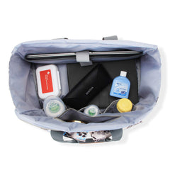 Teamoy breast pump bag front pockets keep accessories neatly accessible during commutes.