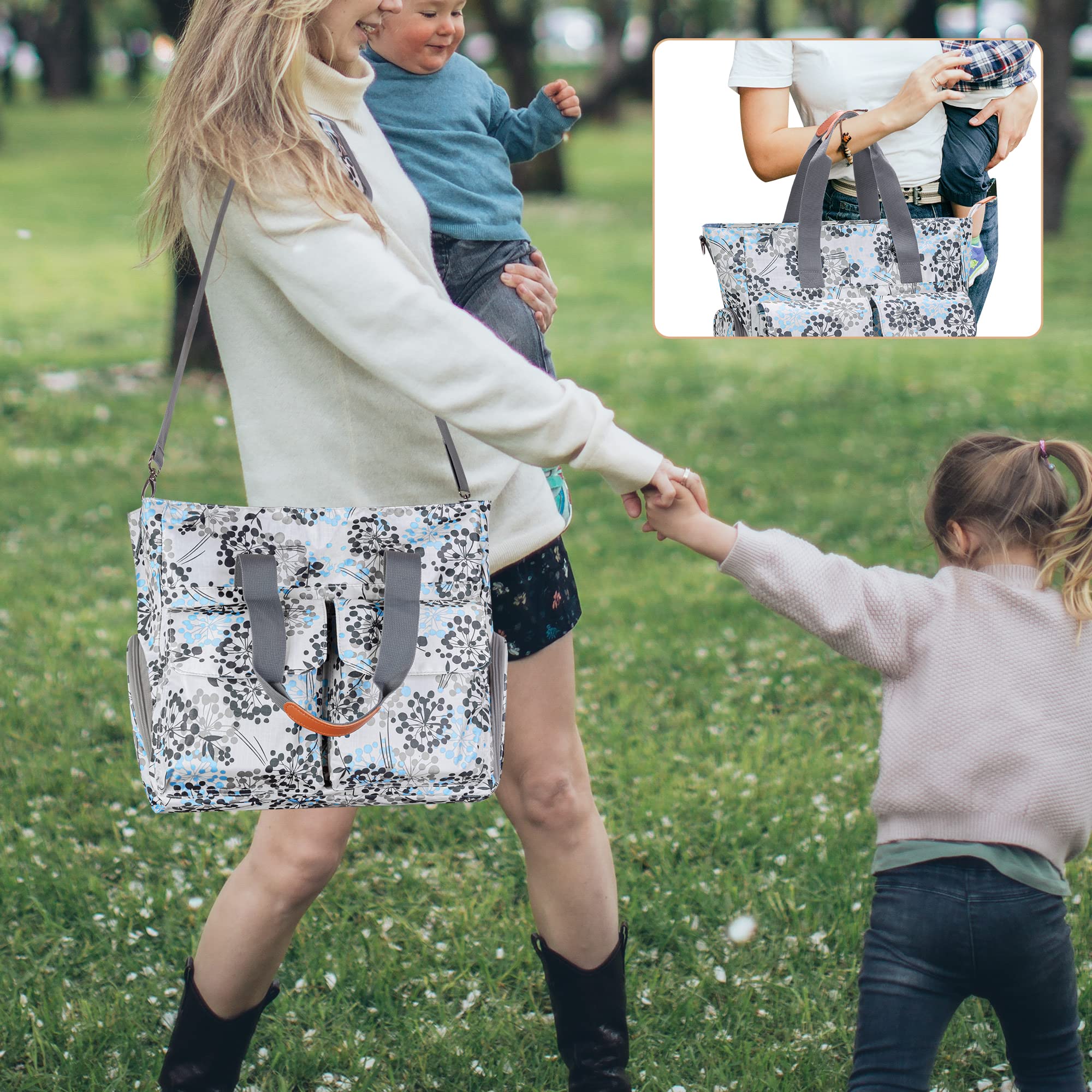 Teamoy handles and adjustable strap provide comfortable carrying options.