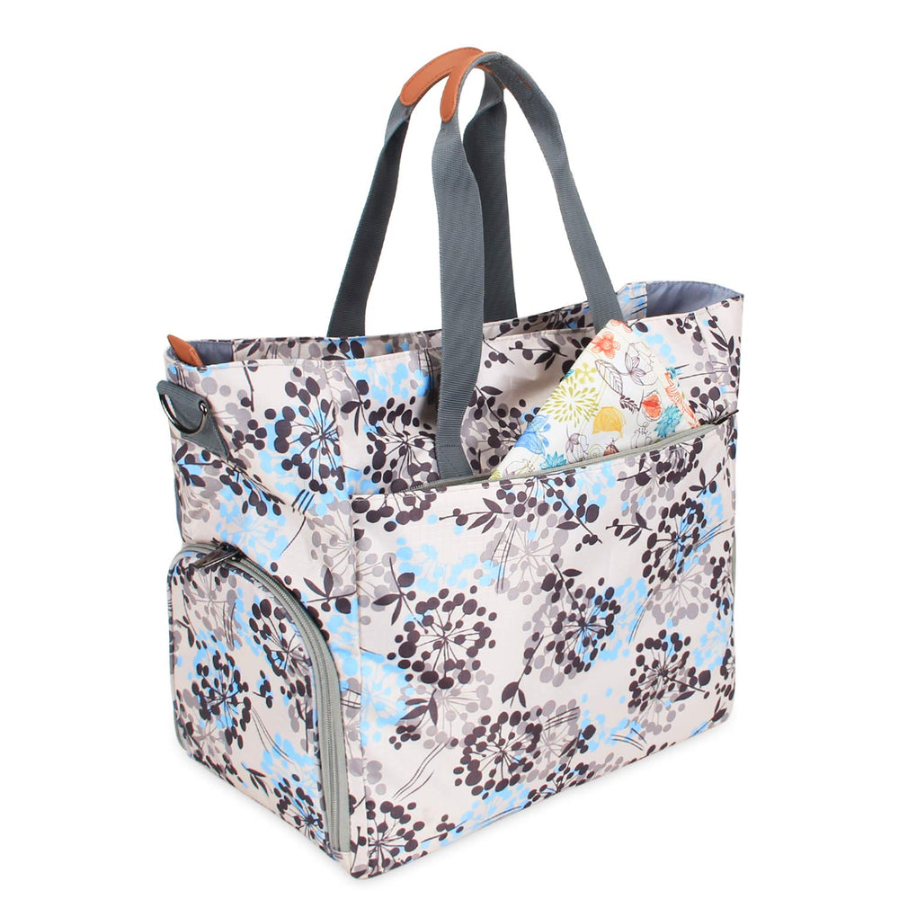 Teamoy bag with laptop sleeve fits up to 14-inch devices.