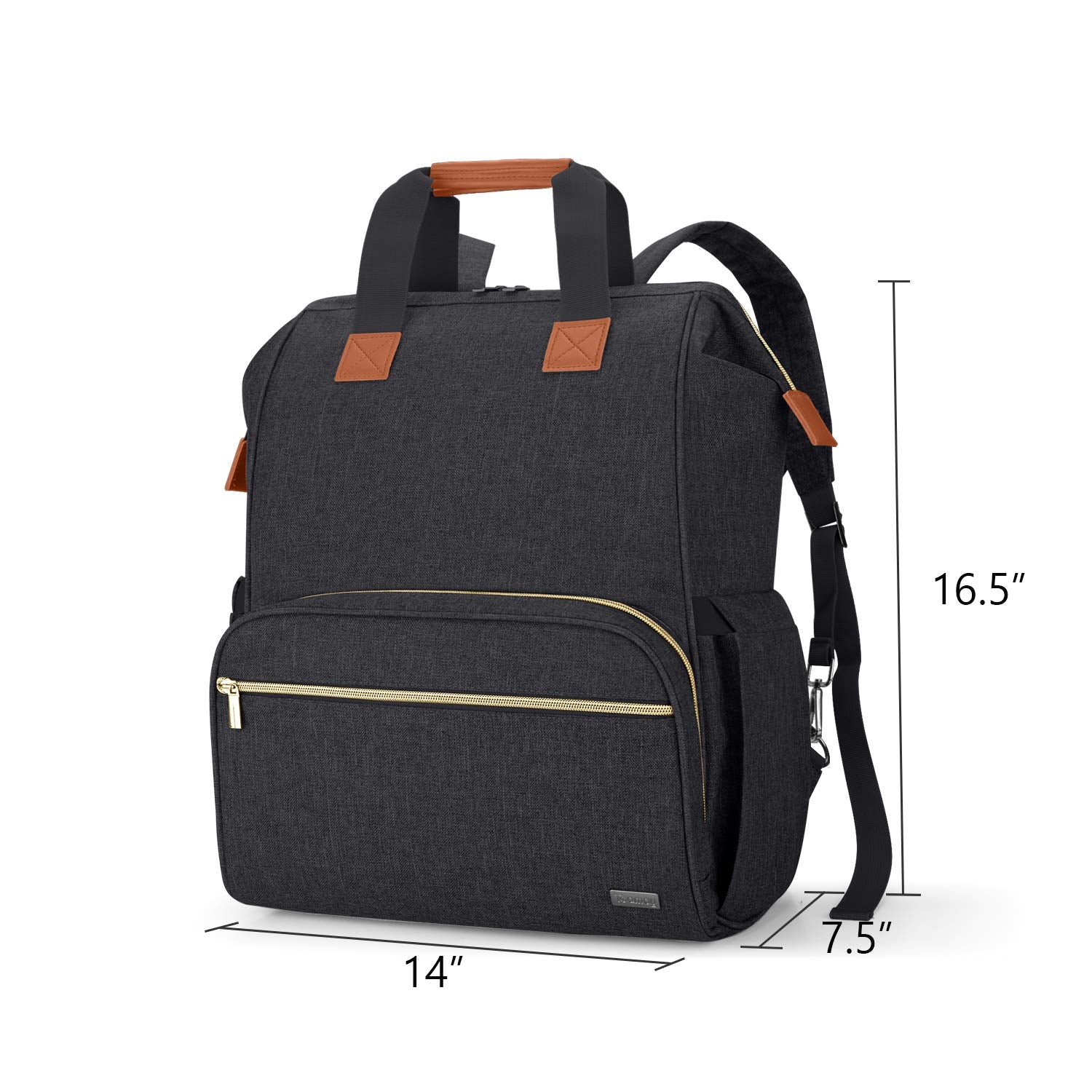 Teamoy bag durable nylon exterior for daily use