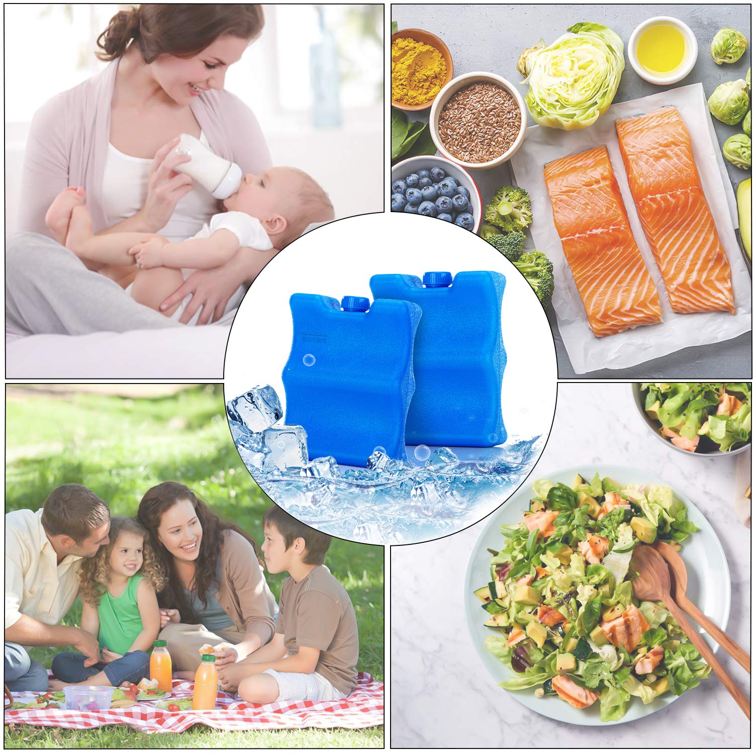 Teamoy ice pack suitable as a can freezer for versatile cooling.