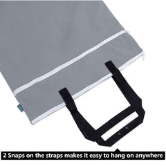 Teamoy wet dry bag hanging clip keeps items accessible on the go.