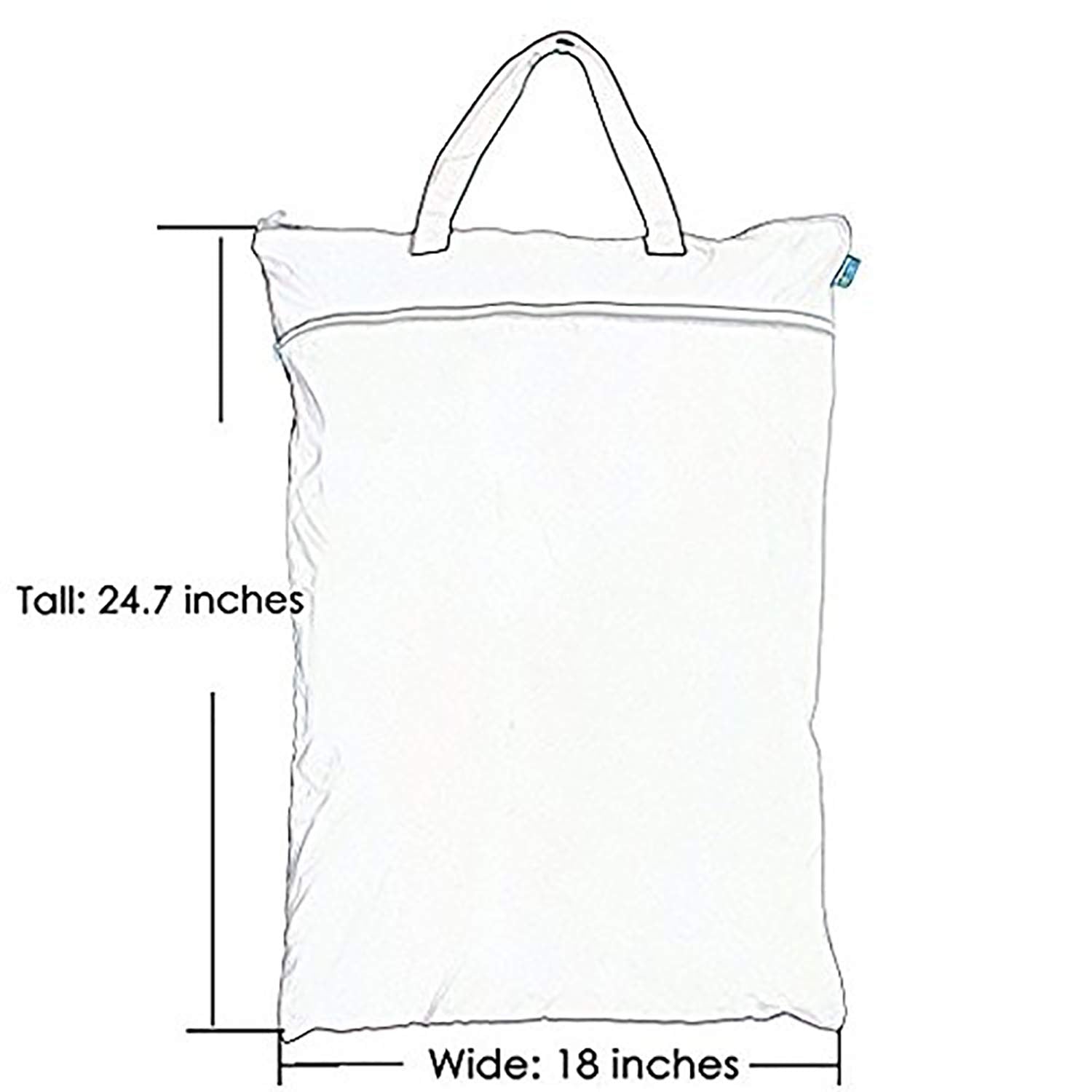 Teamoy wet dry bag travel-ready design suits gym, pool, and daycare.