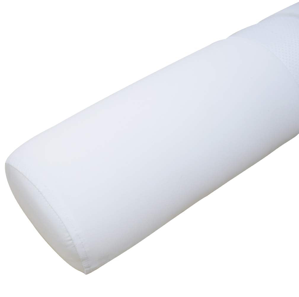 Tebery bumper in-use on bed with child, showing safe, contained sleeping area.