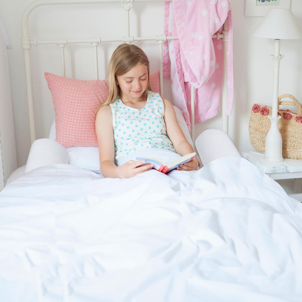 Tebery bed rail pads suitable for kids over 3 years for safe sleep
