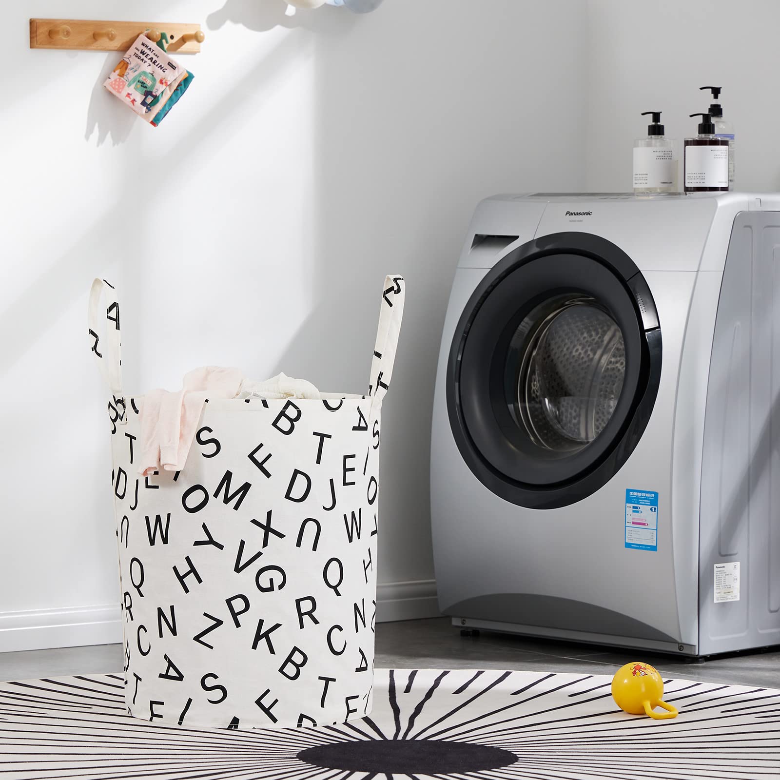 TECHMILLY baby clothes basket simplifies sorting laundry and outfits