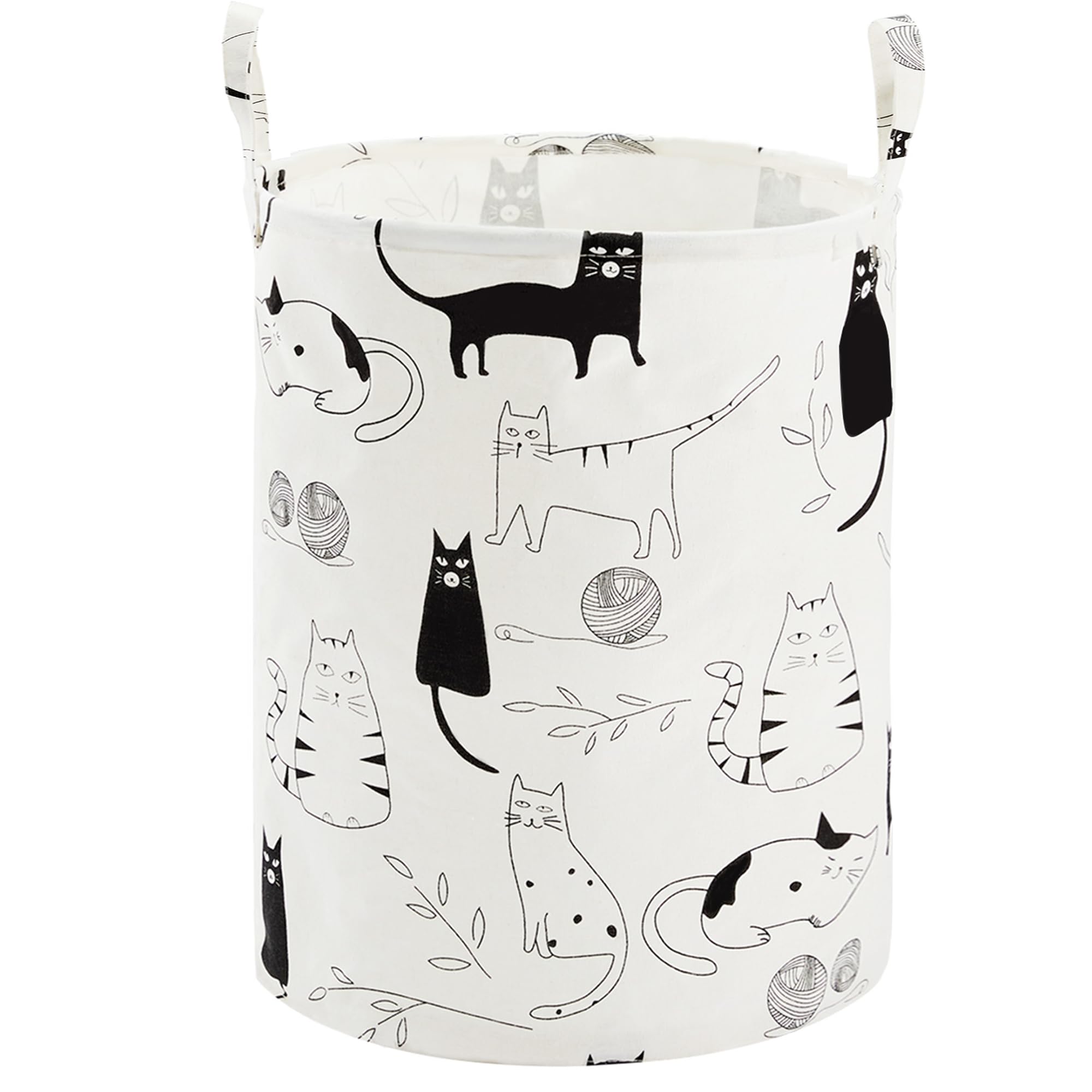 TECHMILLY 63L baby laundry basket showing spacious storage for diapers and clothes.