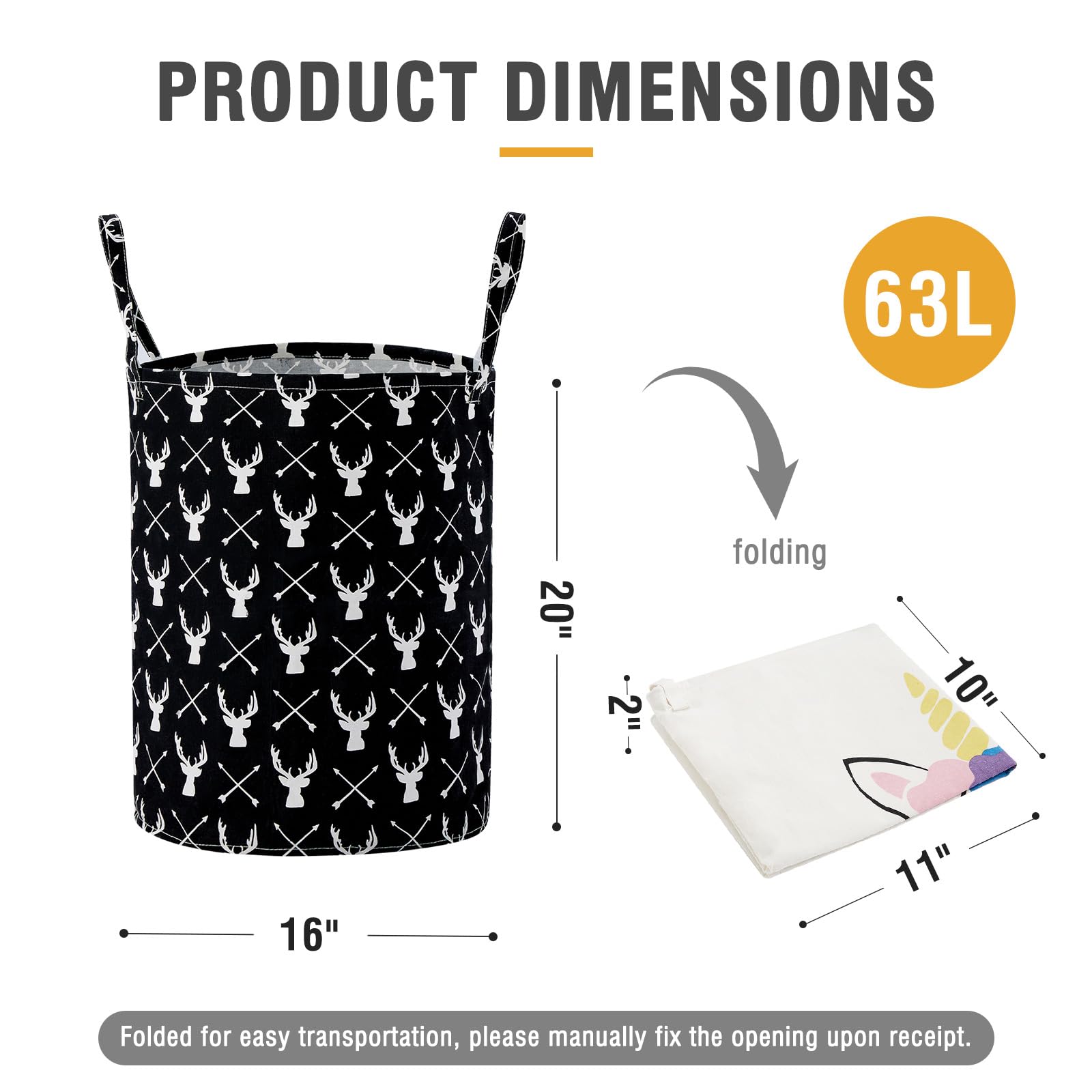 TECHMILLY storage bin for diapers and wipes keeps nursery essentials handy.