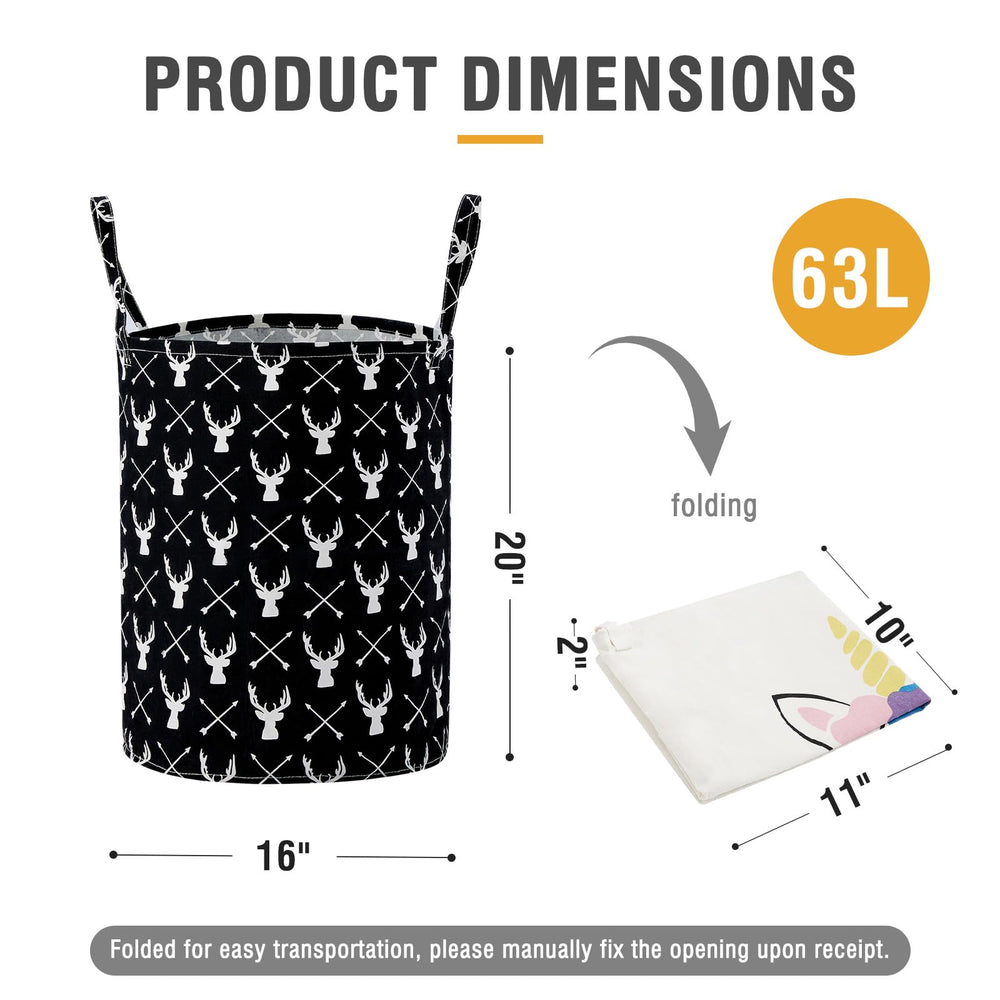 TECHMILLY storage bin for diapers and wipes keeps nursery essentials handy.