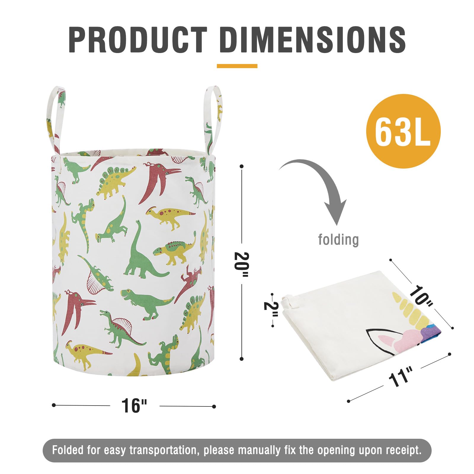 Techmilly long-handled design makes carrying laundry effortless.