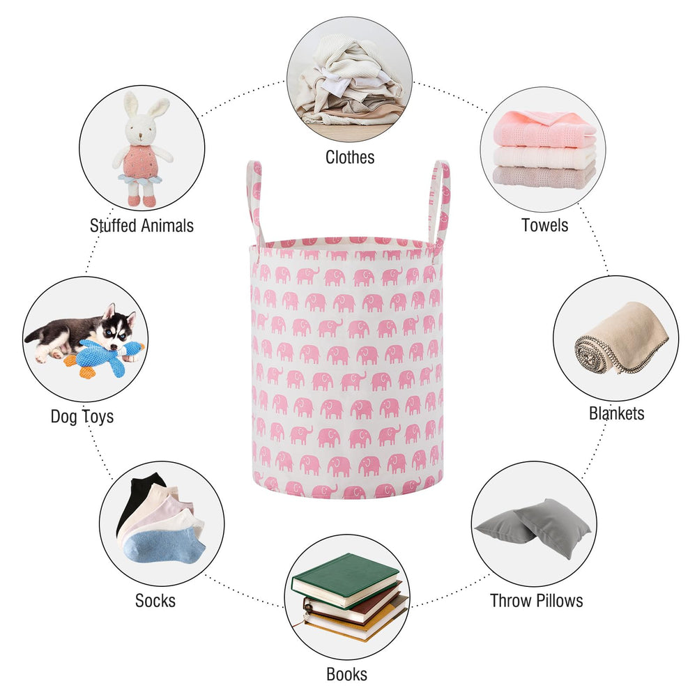 TECHMILLY nursery-decor use with tidy storage for diapers and wipes