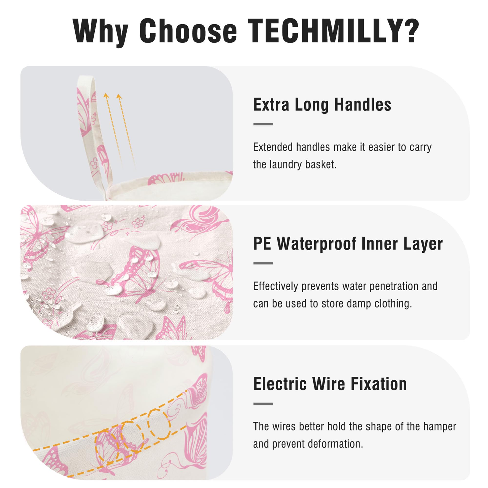 TECHMILLY toy-bin keeps nursery toys organized and accessible.